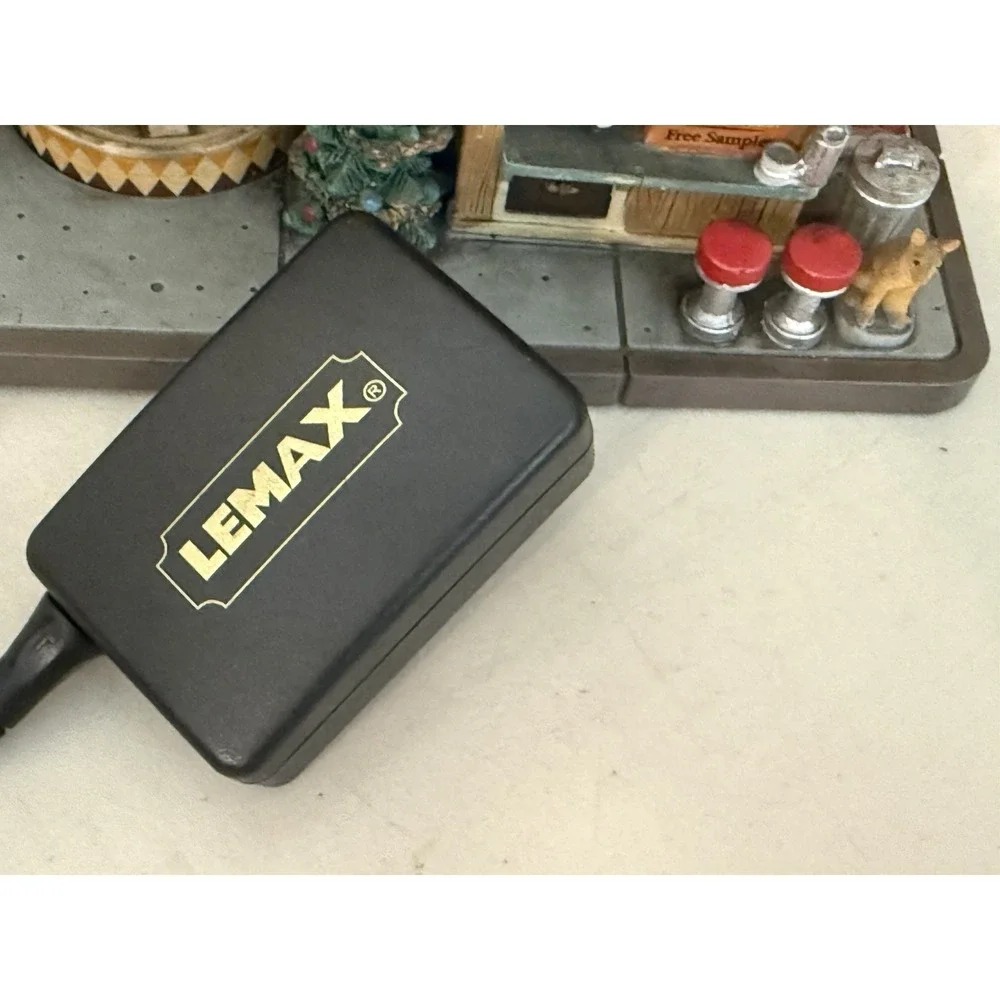 Lemax Vintage Grind Coffee Company Sights & Sounds Tested Working Read